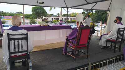 Missa de 7Âº dia de falecimento do Padre Aleixo foi presidida pelo Bispo Dom Amilton